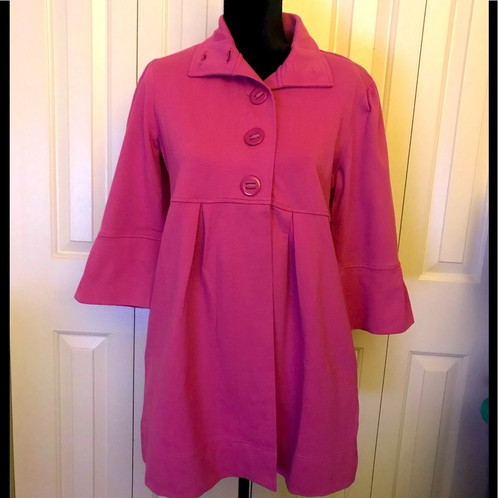 NWOT Motto Peplum Knit Jacket